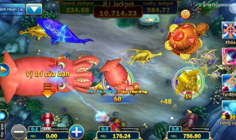 Các loại cá trong game Bắn Cá Vua Hải Tặc Tại SonClub