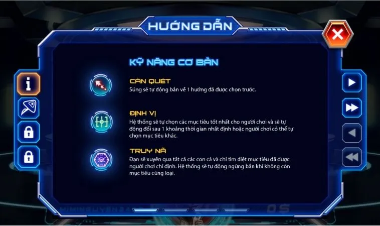 Hướng dẫn chơi Bắn Cá Men In Black Tại SonClub