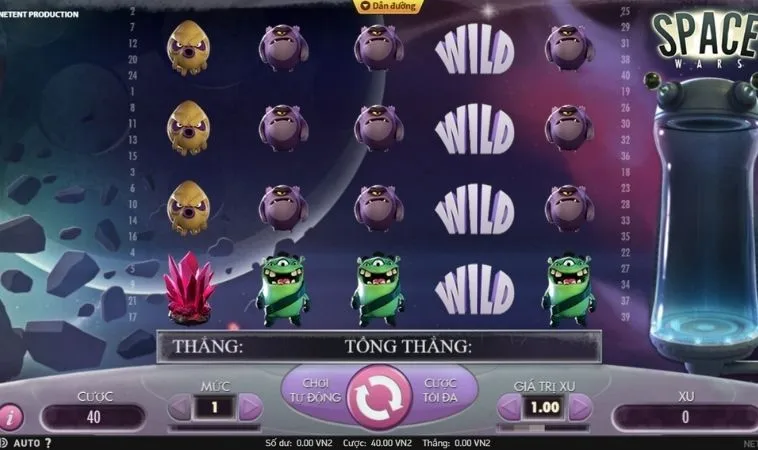 Trò Chơi Nổ Hũ Vũ Trụ Tại Sonclub Chinh Phục Ngân Hà 2 Giao diện chơi Nổ Hũ Vũ Trụ Tại Sonclub