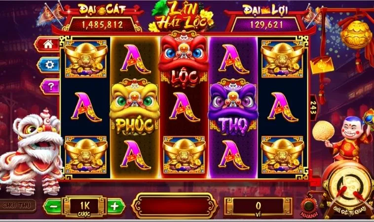 Cách Chơi Nổ Hũ Lân Hái Lộc Tại SonClub Trúng Jackpot Cao 2 Các biểu tượng trong game Nổ Hũ Lân Hái Lộc Tại SonClub