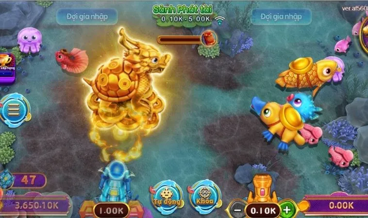 Giao diện chơi Vua Bắn Cá Tại SonClub